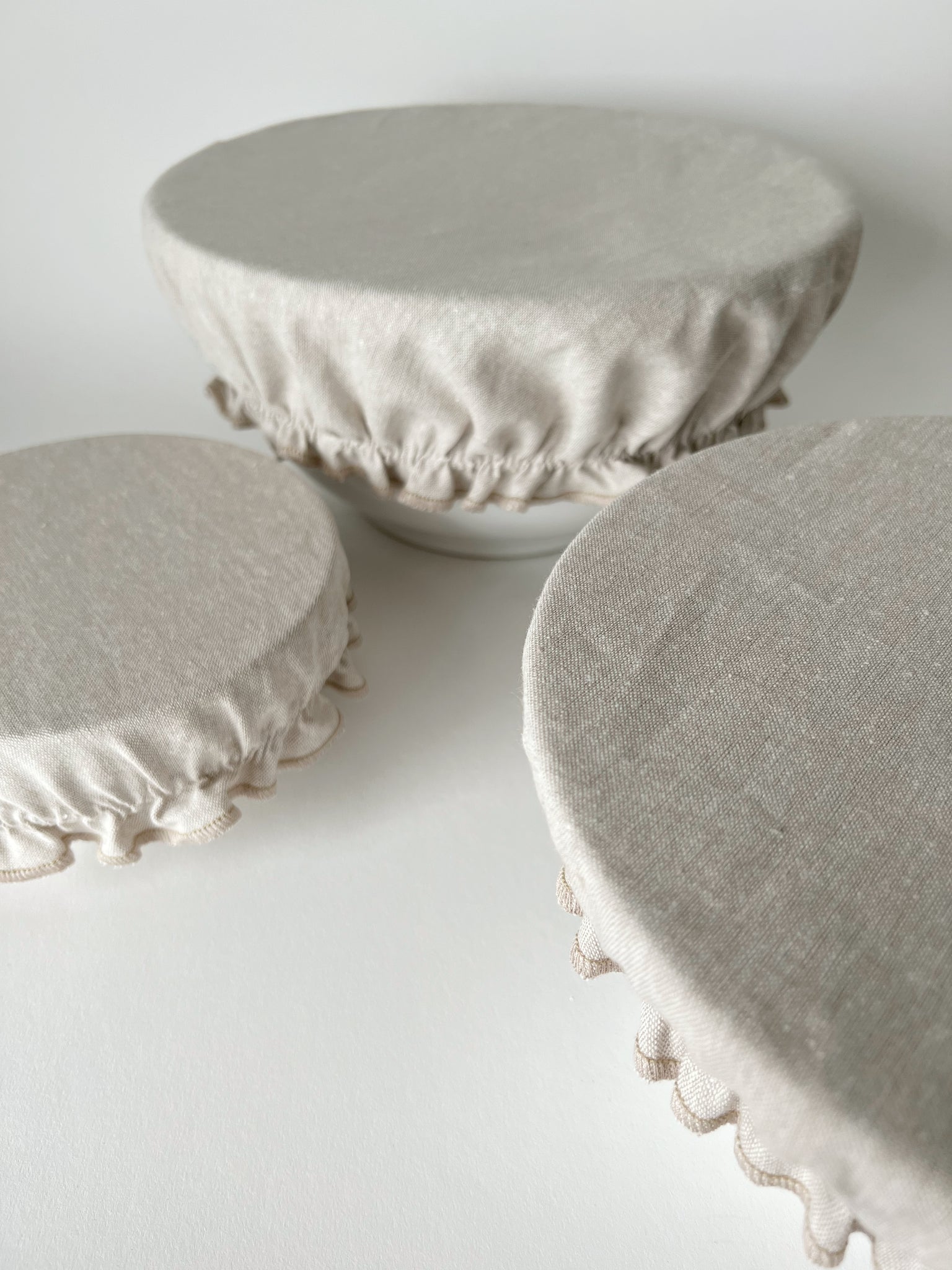 Handmade Reusable Bowl Covers | set of 3