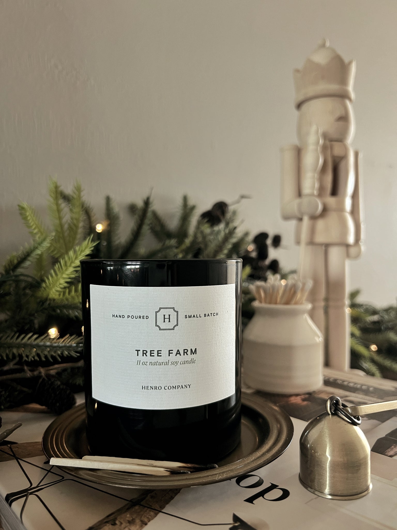 Tumbler Candle - Black Glass Limited Edition