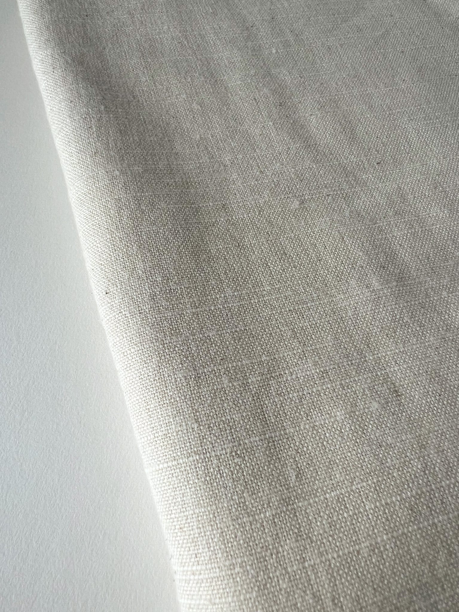 Handmade Natural Linen Tablecloth