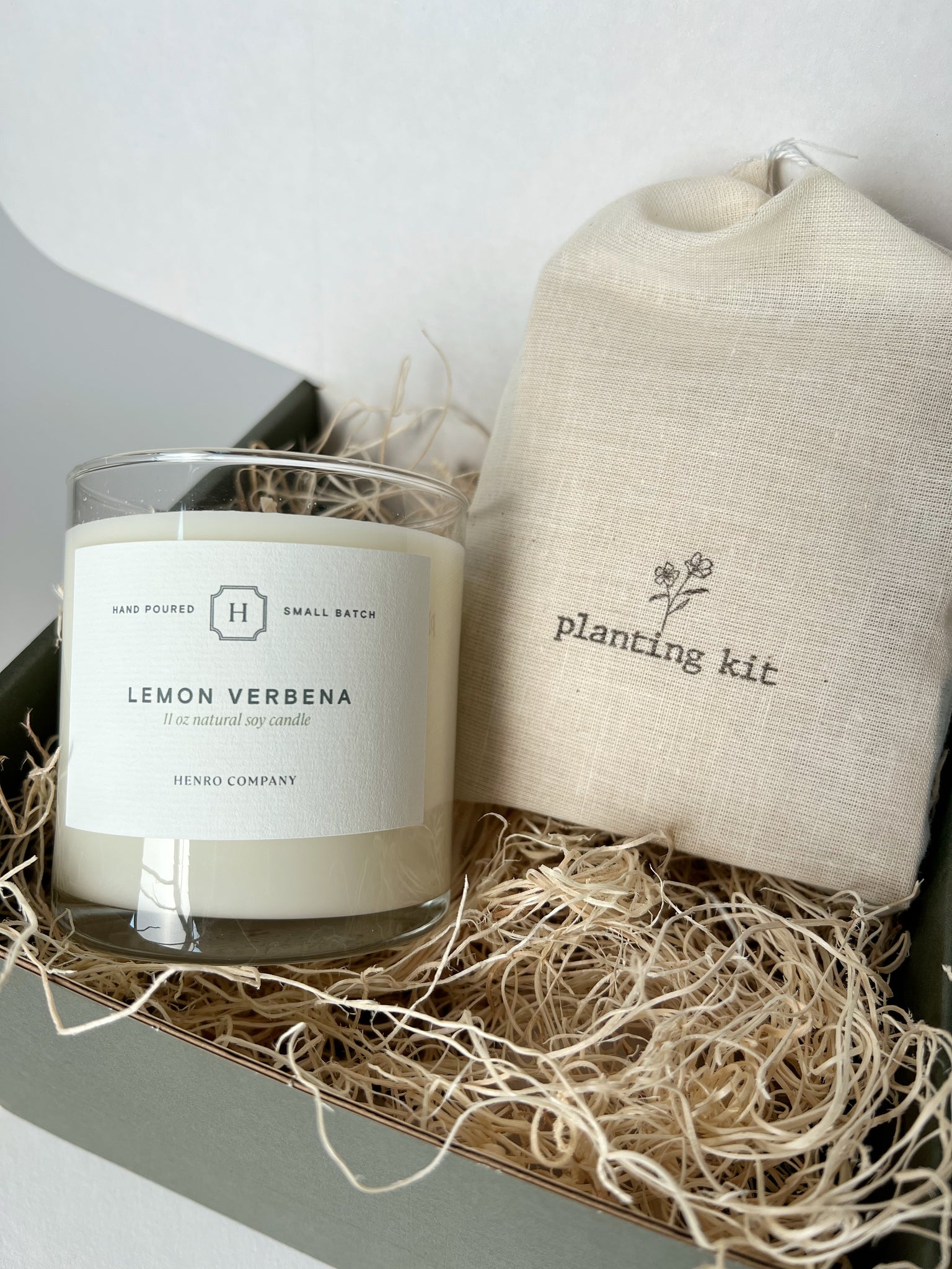 GIFT SET: Candle & Planting Kit